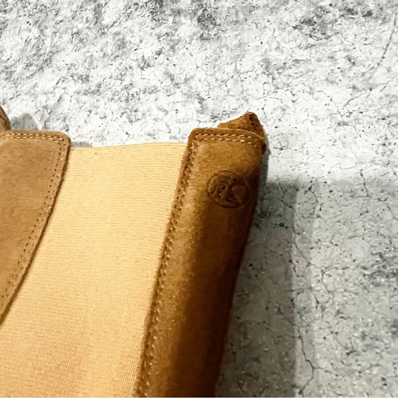 NEW Post Xchange Brown Suede Lug Zip Boots Size EU 37 US 6.5 - Picture 7 of 8